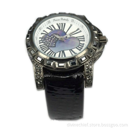 Custom High Quality Imported Movement Wrist Watch, Genuine Leather Waterproof Watch
